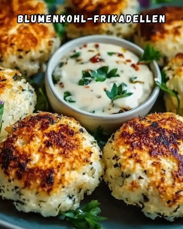 Blumenkohl-Frikadellen - Einfache Rezepte