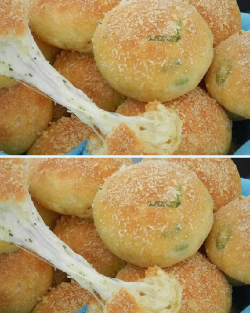 Megalecker Knoblauch Brötchen gefüllt mit Mozzarella Käse! - Einfache ...