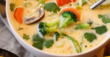 🍲Thai-Kokos-Suppe mit Gemüse