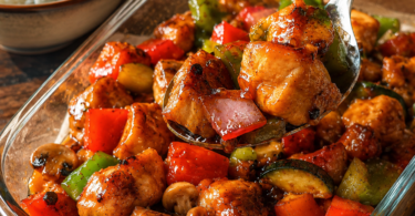 Chinesische Hähnchen-Gemüsepfanne 🍗🥦🌶️