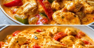 Paprika-Sahne-Hähnchen – in nur 20 Minuten auf dem Tisch 😍🍗🌶️