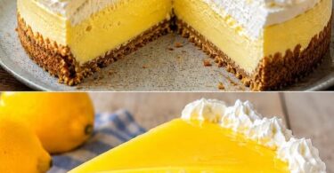 Zitronen-Joghurt-Torte ohne Backen – ein sommerlicher Traum 🍋🍰✨