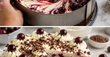 Kirsch-Käsekuchen nach Schwarzwälder Art – cremig, fruchtig & köstlich 🍒🍰
