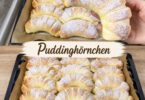Puddinghörnchen in 15 Minuten im Ofen – fluffig, cremig & unwiderstehlich lecker 🥐🍮