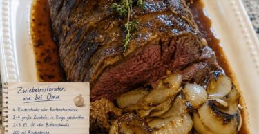 Zwiebelrostbraten wie bei Oma – herzhaft, zart & voller Geschmack 🥩🧅