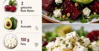 Avocado-Feta-Salat mit Roter Bete – frisch, cremig & perfekt zum Grillen 🥑🧀