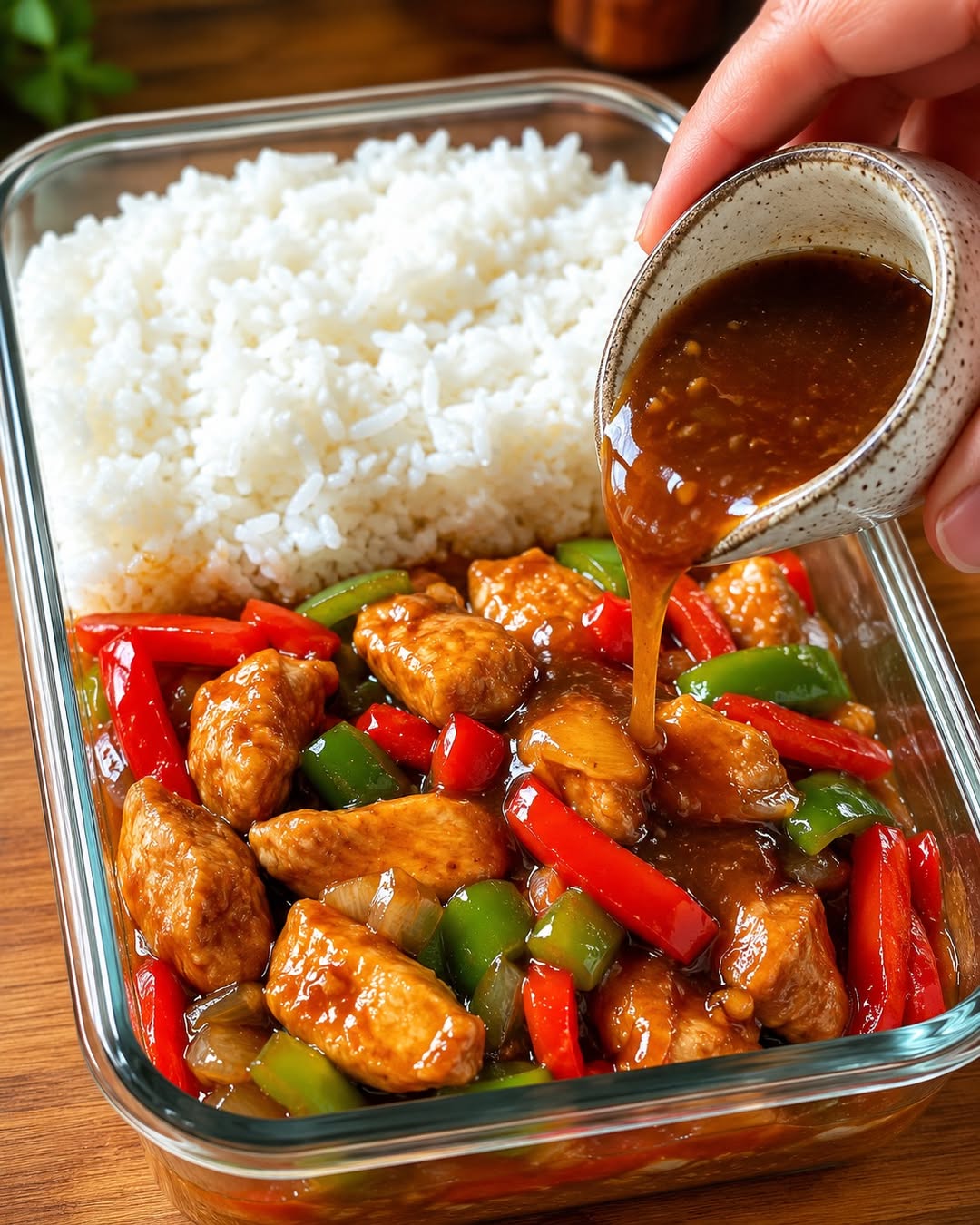Chinesische Hähnchen-Gemüsepfanne – schnell, bunt & unglaublich lecker 😍🍗🥢