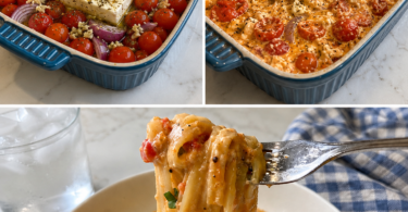 Ofen-Feta-Pasta mit Tomaten – cremig, mediterran & unglaublich einfach 😍🍅🧀