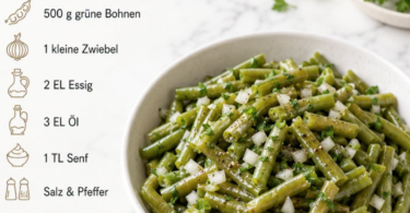 Klassischer Bohnensalat – frisch, würzig und schnell gemacht