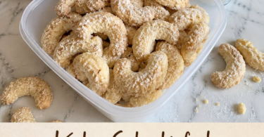 Kokos-Sahnekipferl – zart, mürbe und herrlich aromatisch