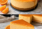 Orangen-Schmandkuchen ohne Backen – cremig, fruchtig und schnell vorbereitet