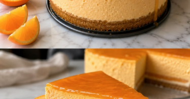 Orangen-Schmandkuchen ohne Backen – cremig, fruchtig und schnell vorbereitet